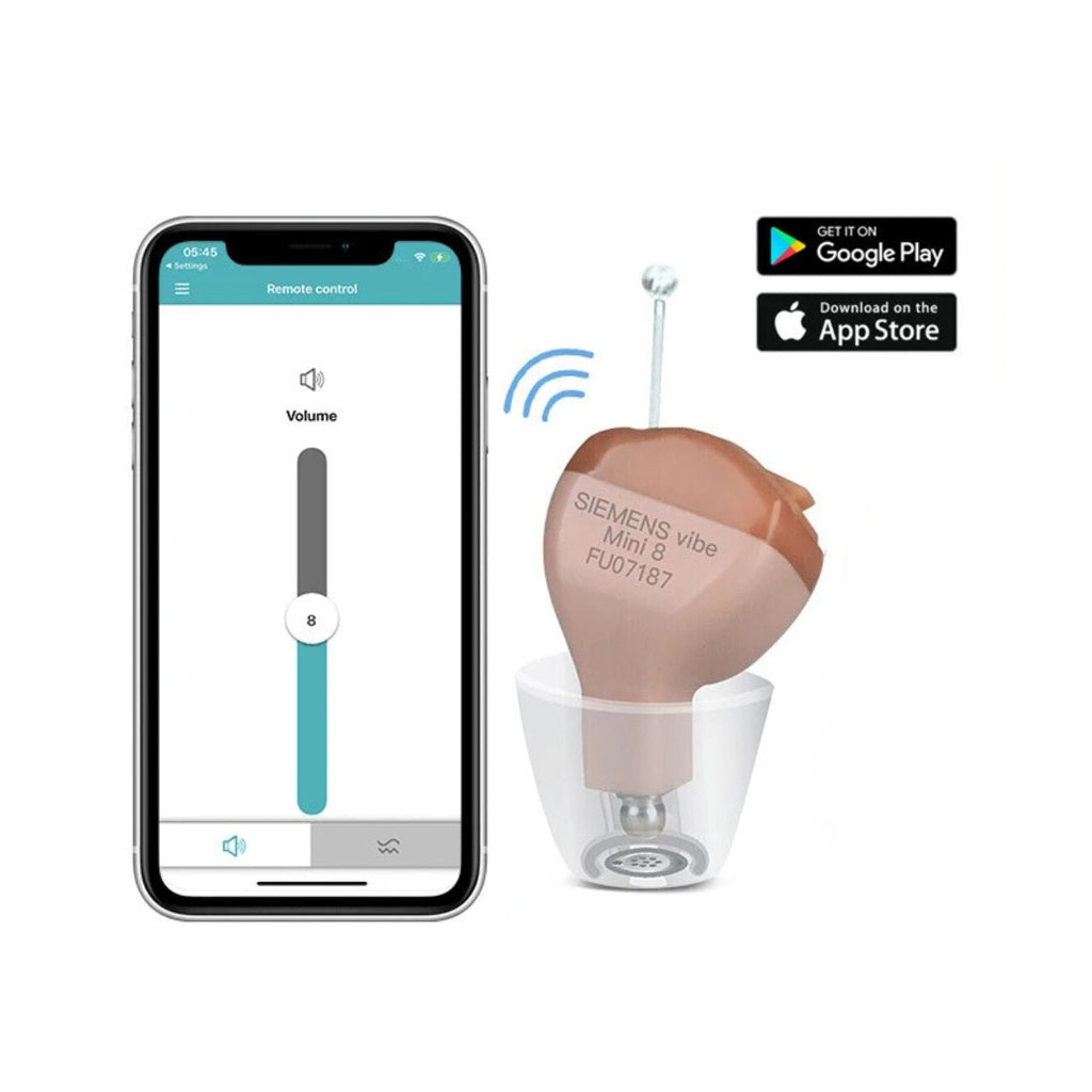 VoiceVivid™ ITC Mini Invisible Hearing Solution (App Controlled)