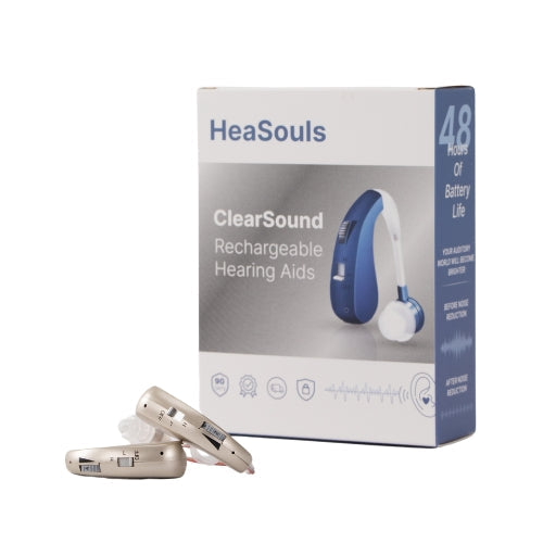 VoiceVivid™ BTE Rechargeable Hearing (Pair Of 2)