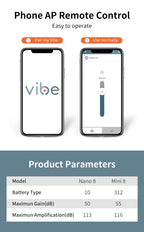 VoiceVivid™ ITC Mini Invisible Hearing Solution (App Controlled)