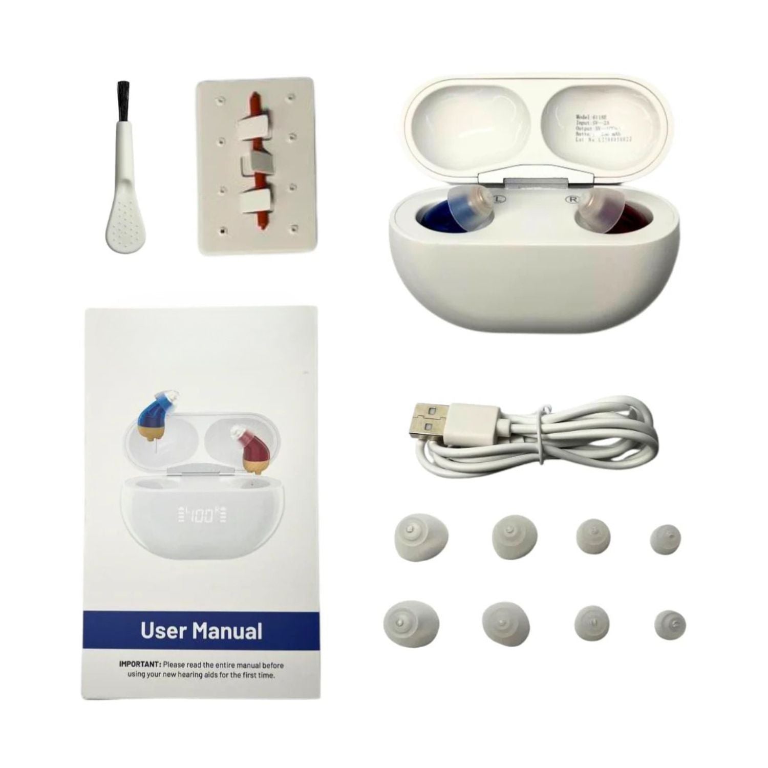 VoiceVivid™  Micro CIC Smart Hearing (App Controlled)